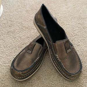 Brown Black metallic Ariat Cruisers
